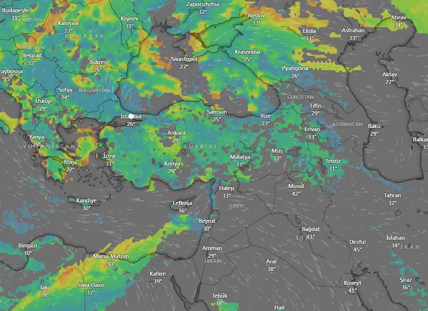 Meteoroloji 6 ili saat verip uyardı! Gök gürleyecek, sağanak vuracak 8